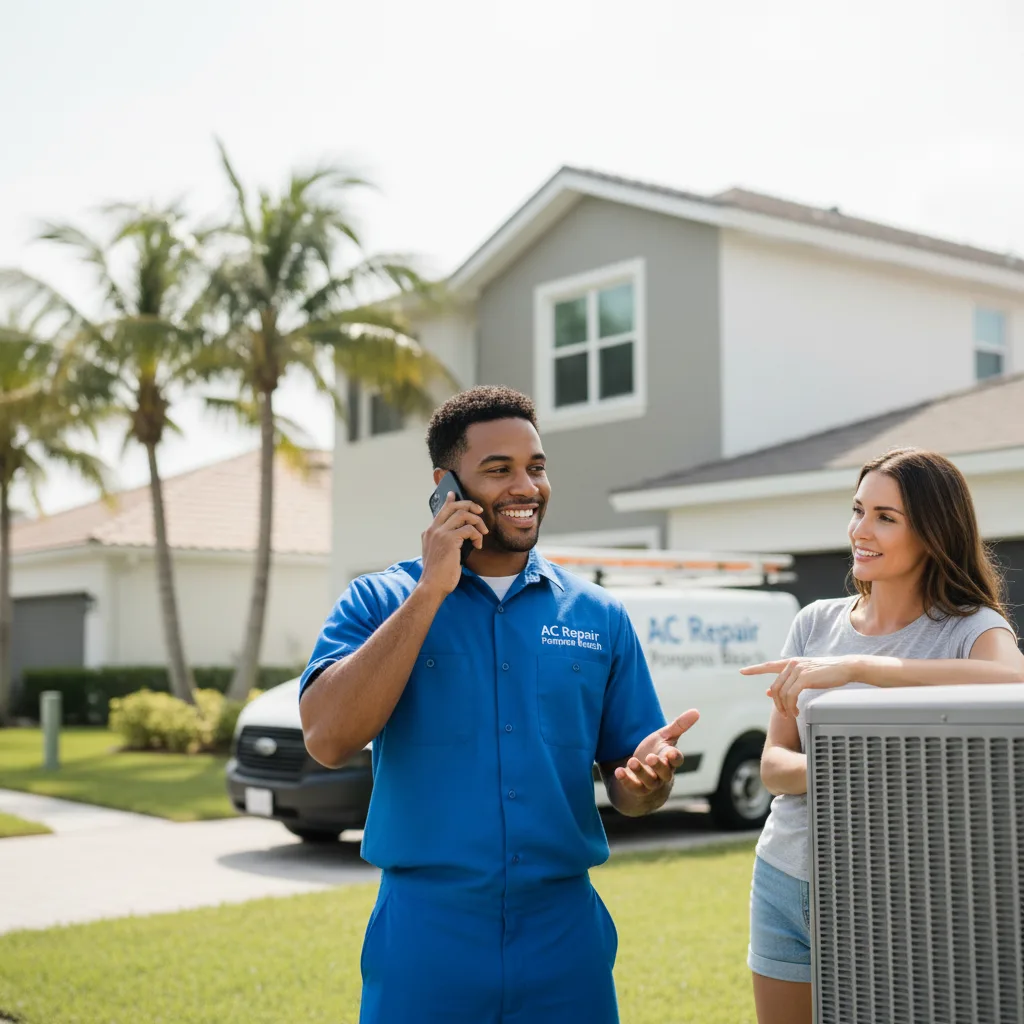 AC Repair Pompano Beach customer support in Morrisville